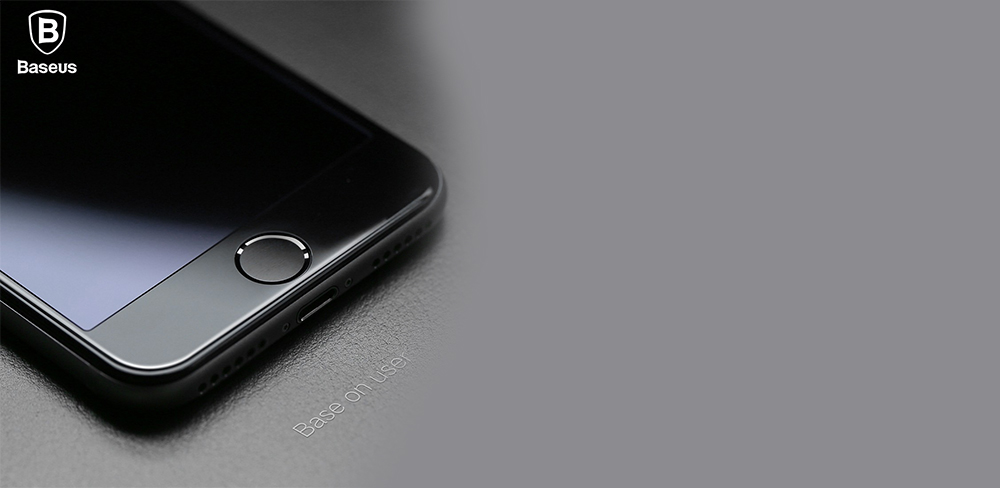 Описание Защитного стекла Baseus для iPhone 8, чёрный